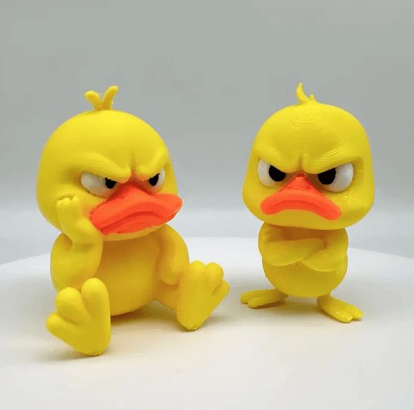 Small angry duck set Silicone Mold – For Resin 0-8- Resin mold