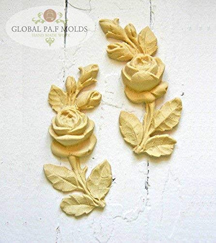 Sugarcraft Molds Polymer Clay Molds Cake Decorating Tools/ rose leaf silicone mold