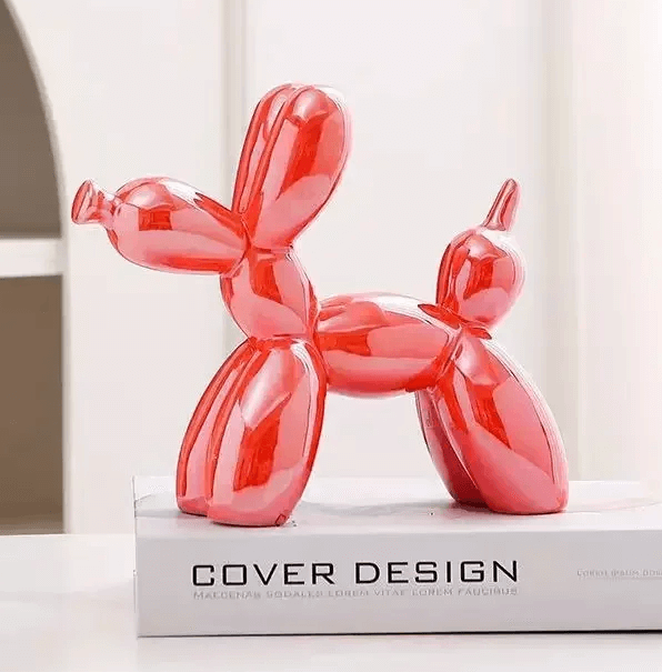 new Balloon Dog 4.5 in mold Resin, plaster, candle, soap mold