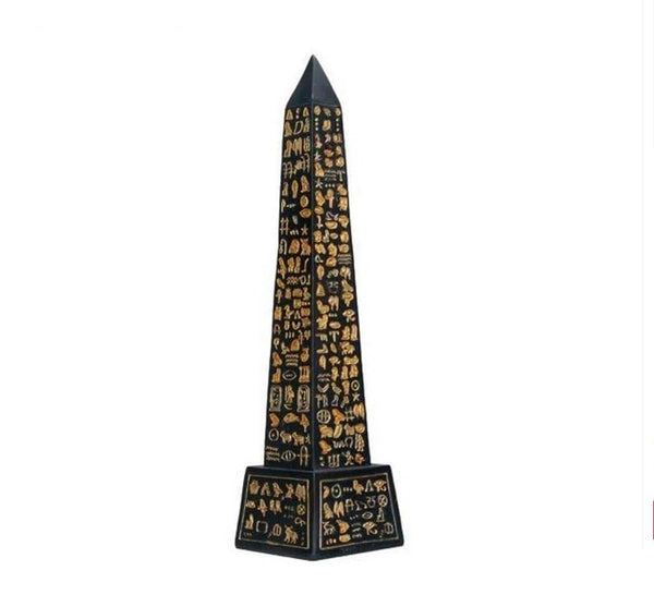 8 in Egyptian Obelisk  Candle resin plaster soap silicone mold