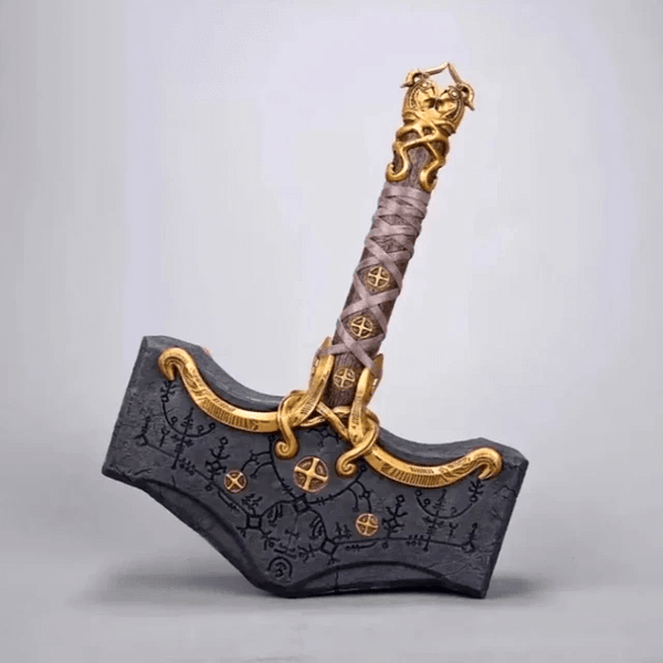 15 in God of War Hammer Resin, plaster, soap, candle mold