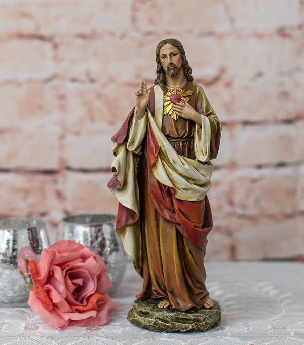 10.5 Jesus Resin, plaster, soap, beeswax candle mold