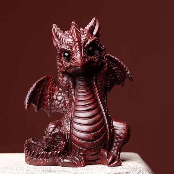 5.5 in baby dragon Resin, plaster, soap, beeswax candle mold