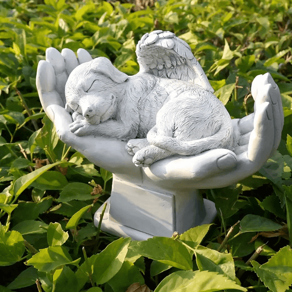 pet memorial statue Resin, plaster, beeswax candle, soap mold