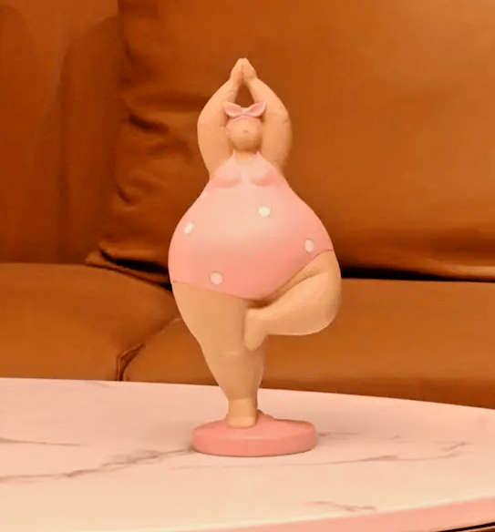 10 in Fat Woman Resin, plaster, soap, candle mold