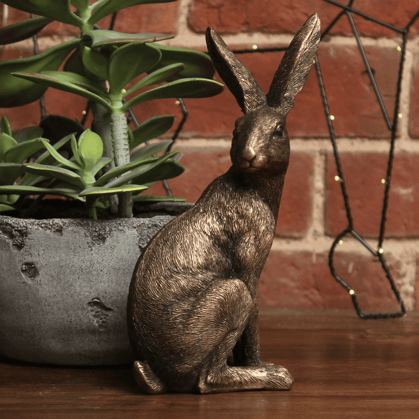 8.5 in Rabbit mold Resin, plaster, soap, beeswax candle mold