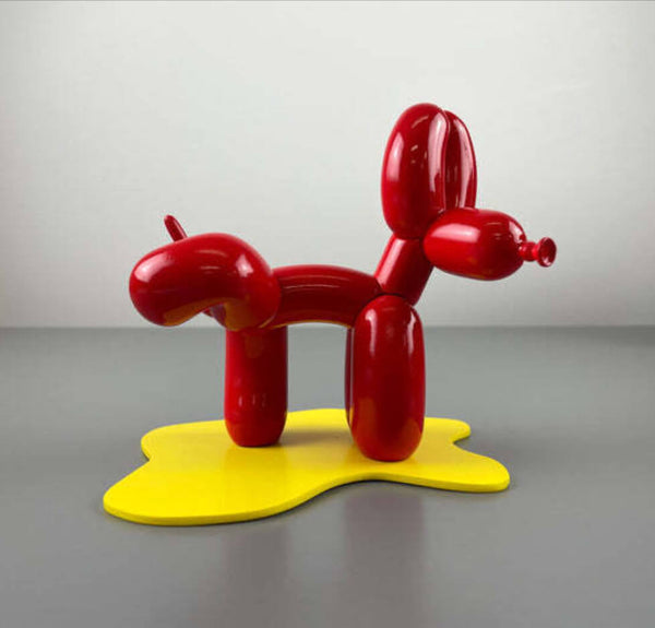 Pee Balloon Dog resin silicone mold