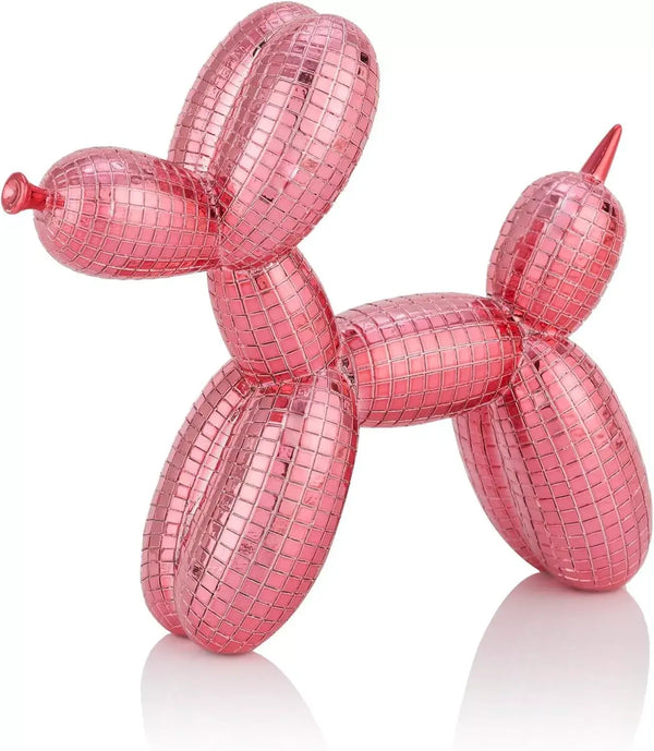 Disco balloon dog silicone mold for crafting pop-art style sculptures, modern decor, and unique gifts.

