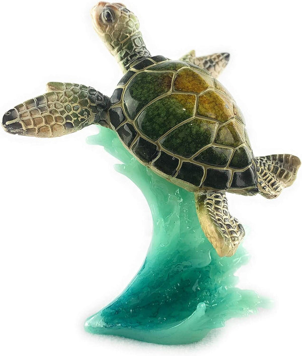 Sea Turtle Swimming 2 parts resin silicone mold