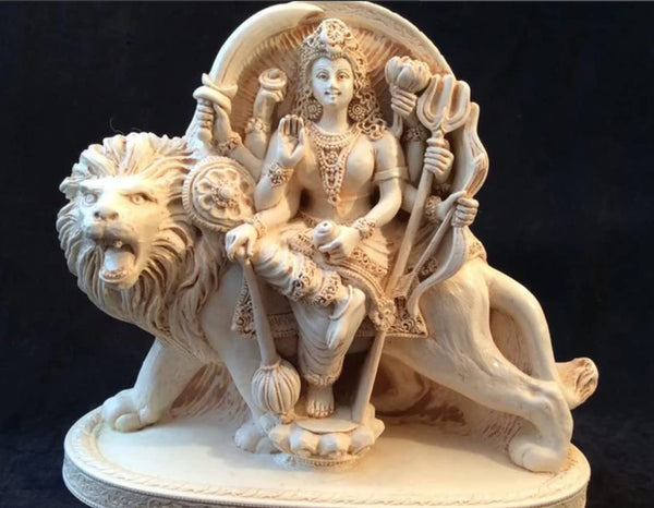 Candle, soap, plaster, chocolate, resin, ALL clay MOLD Durga Goddess mold