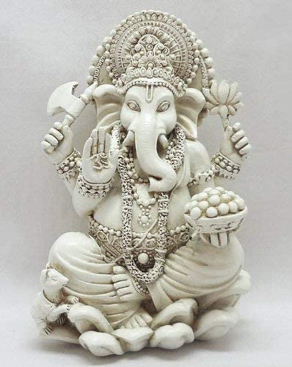 Resin, plaster, candle, chocolate, soap mold,Mold of Ganesha, Ganesh large silicone 3D mold