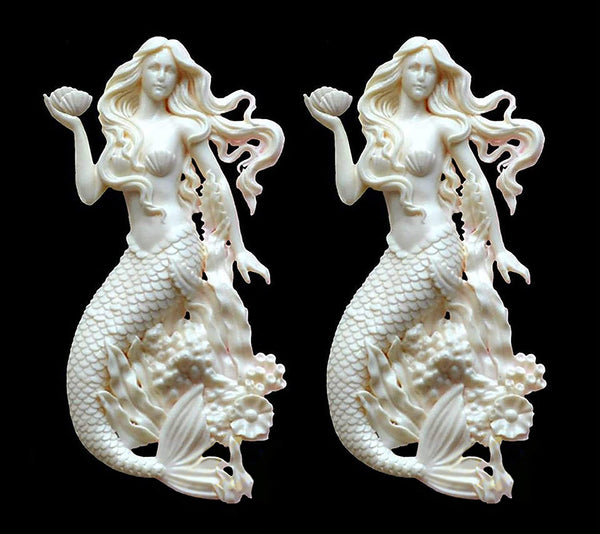 Soap,Resin Molds Polymer Clay Molds Cake Decorating Tools 1 Piece SMALL Mermaid mold 852-97