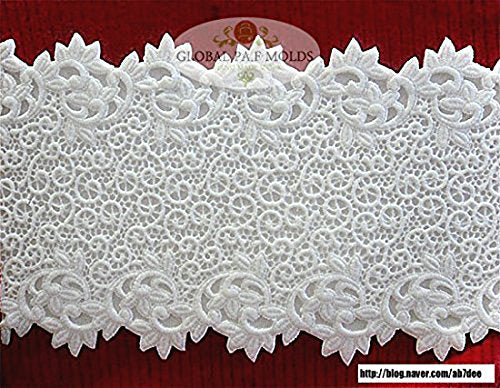 Sugarcraft Molds Polymer Clay Cake Border Mold Cake Decorating Fondant Mold New Lace Mold 021