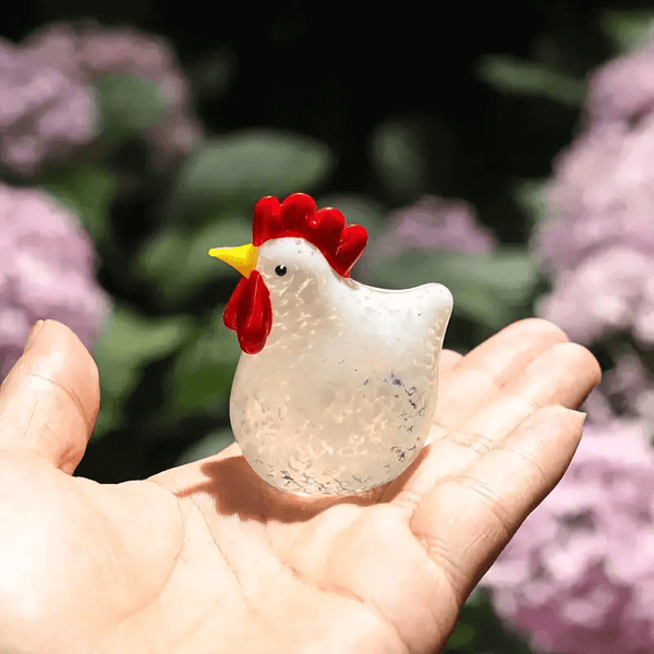 Small Rooster Figurine Resin mold