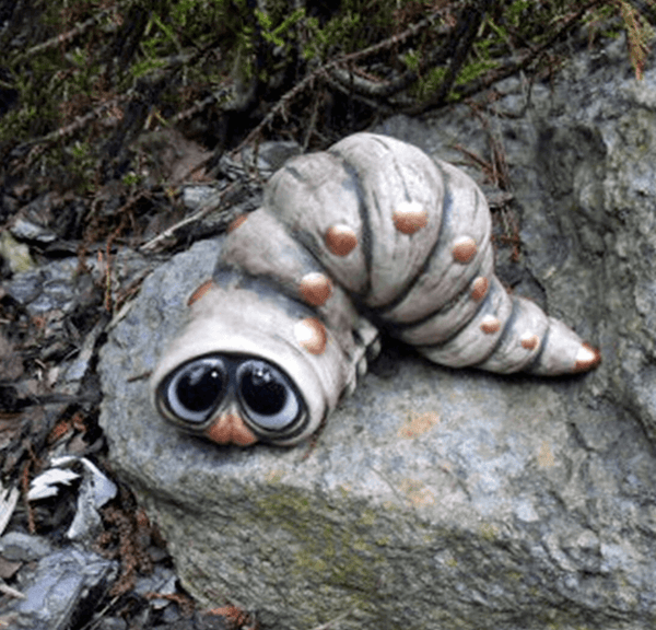 caterpillars Resin, plaster, soap, candle mold